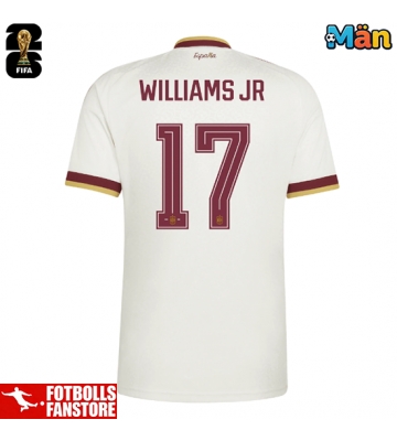 Spanien Nico Williams #17 Bortatröja VM 2026 Kortärmad